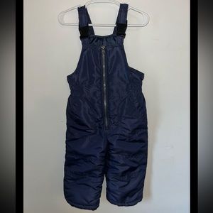 Carter’s Snowsuit Bibs Size 24mo Dark Blue Baby Toddler Infant Boy Girl Unisex